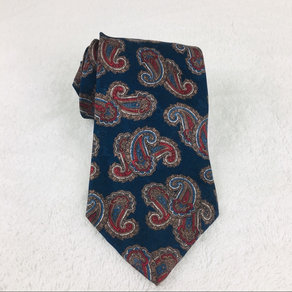 Christian Dior Vintage Monsieur Paisley Tie